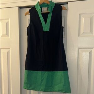 Sail‎ to Sable Black and Green Tunic Dress